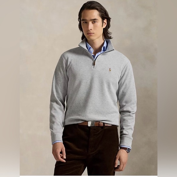 Ralph Lauren Other - Ralph Lauren Men's Gray 1/4 Zip Sweater